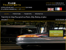 Tablet Screenshot of cabo-transports.com